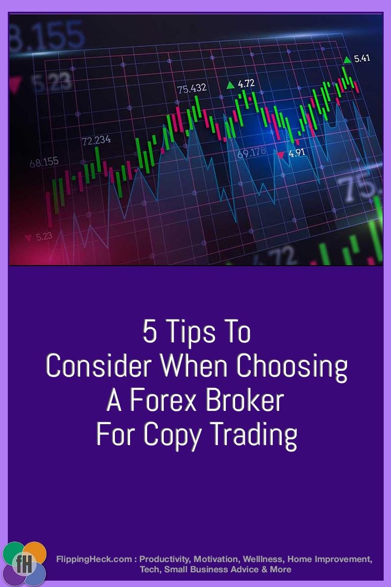 Tips To Consider When Choosing A Forex Broker For Copy Trading