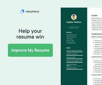 Resume.io - Help Your Resume