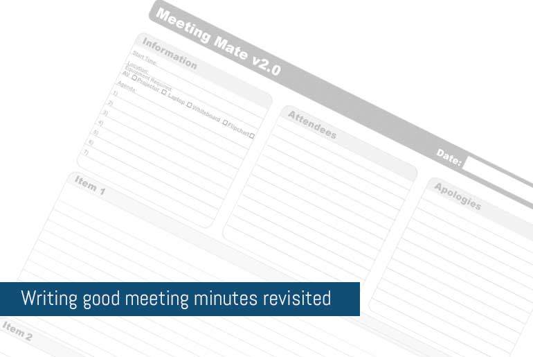 Featured - Meeting Minutes Revisited