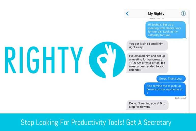 Stop Looking For Productivity Tools! Get A Secretary