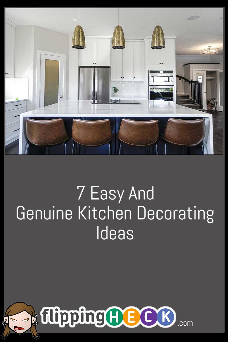 7 Easy and Genuine Kitchen Decorating Ideas