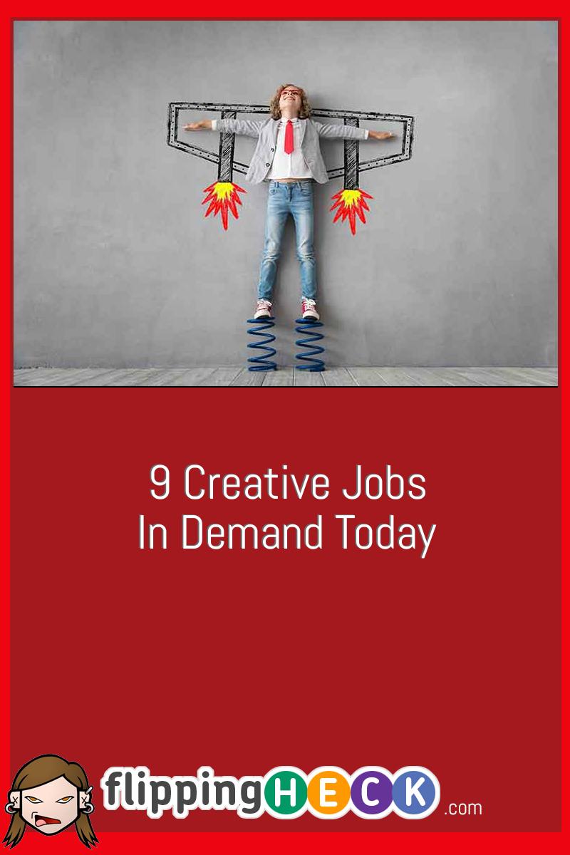 9 Creative Jobs In Demand Today