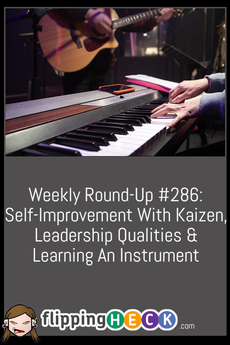 Weekly Round-Up #286: Self-Improvement with Kaizen, Leadership Qualities & Learning An Instrument