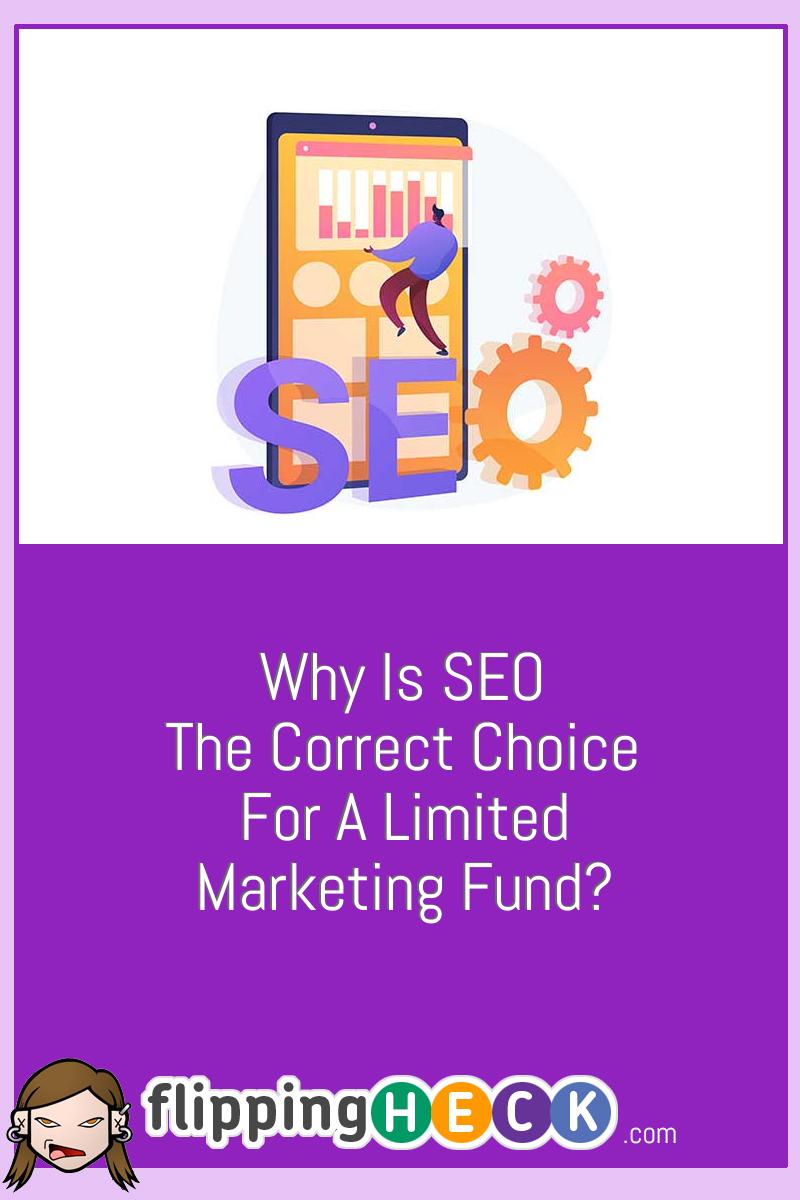 Why Is SEO The Correct Choice For A Limited Marketing Fund?