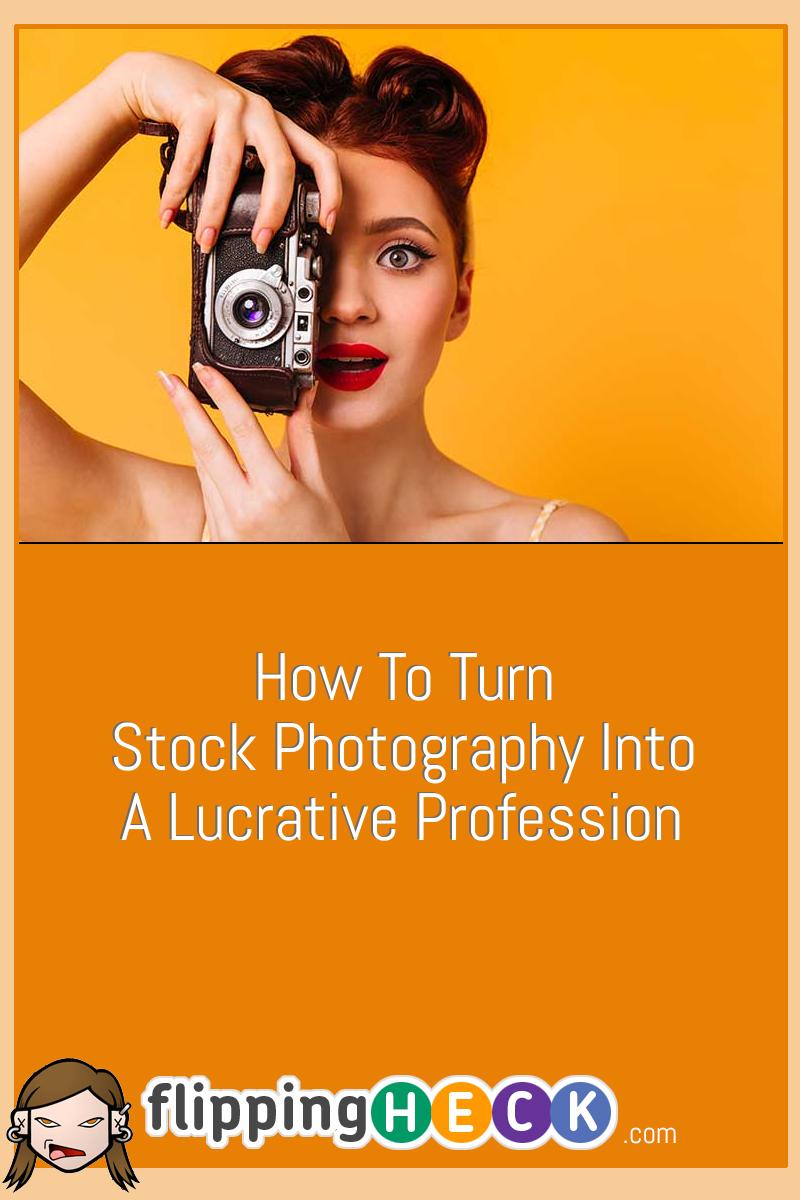 How To Turn Stock Photography Into A Lucrative Profession