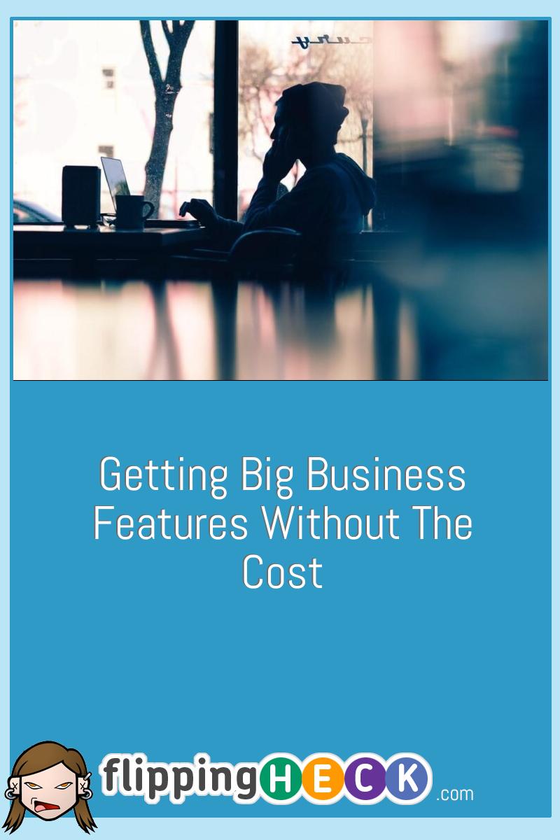 Getting Big Business Features Without The Cost