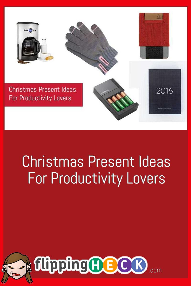 Christmas Present Ideas For Productivity Lovers