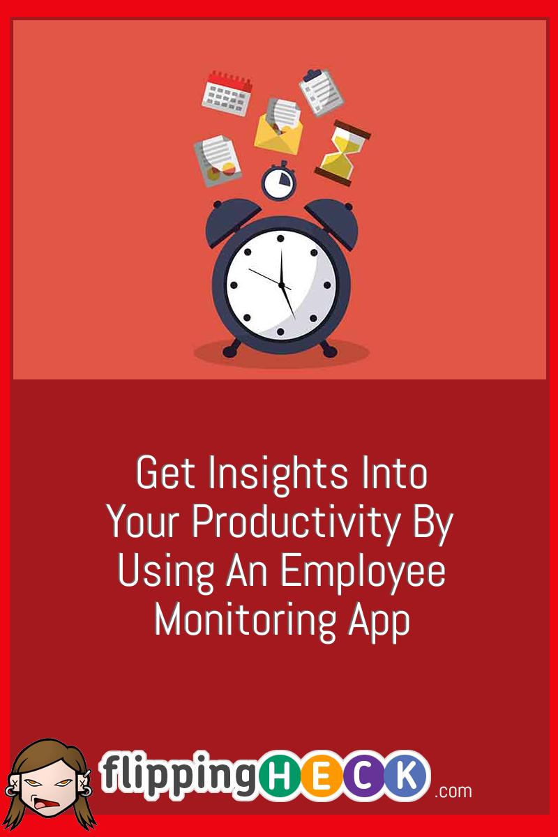 Get Insights into Your Productivity by Using an Employee Monitoring App