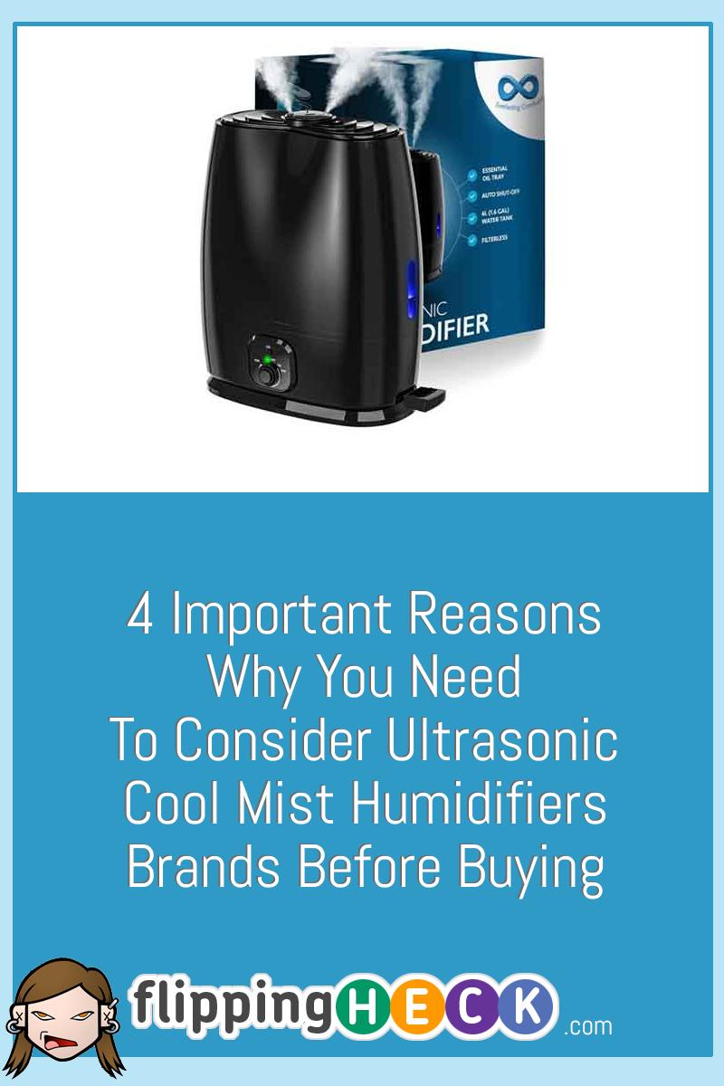 4 Important Reasons Why You Need To Consider Ultrasonic Cool Mist Humidifiers Brands Before Buying