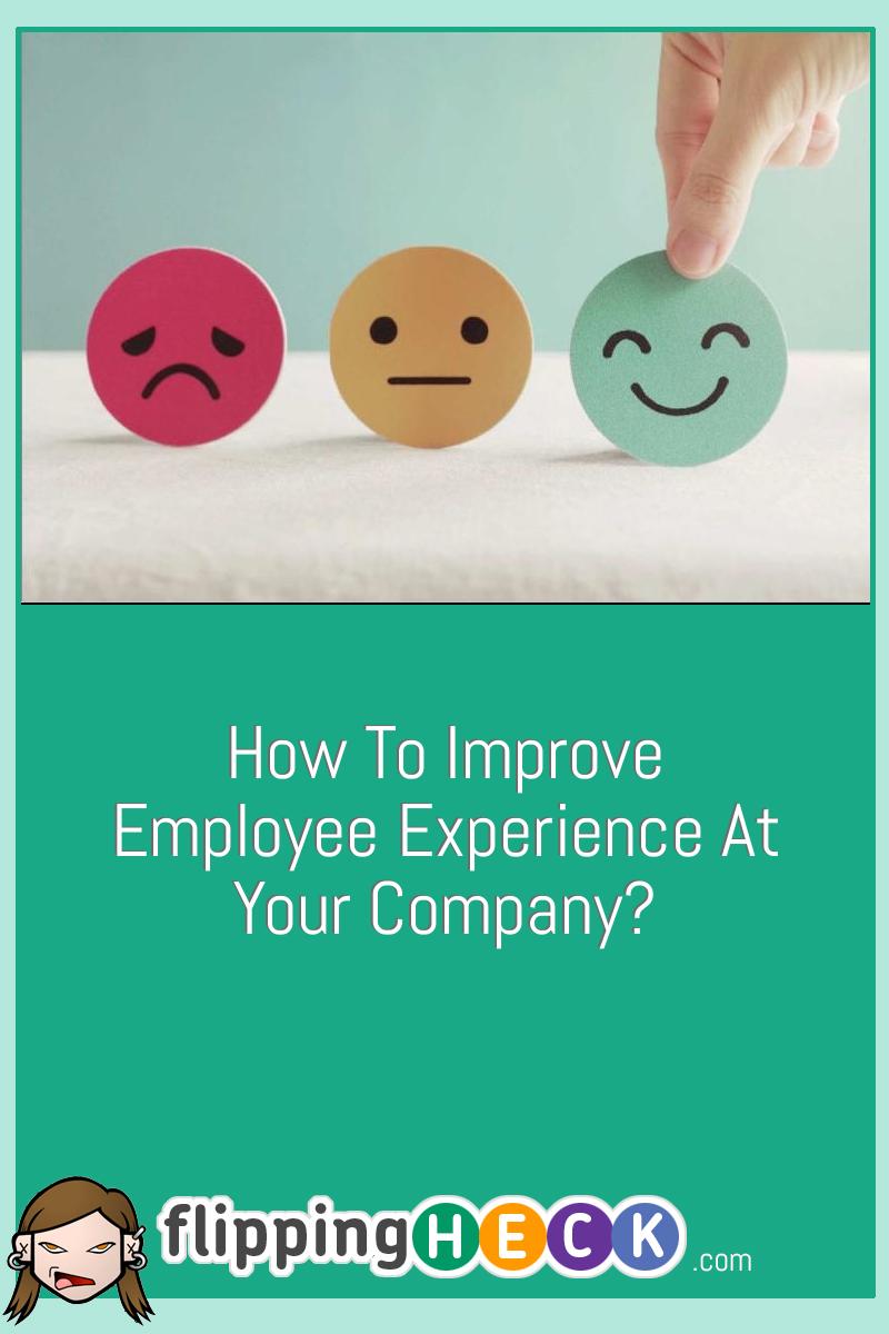 How To Improve Employee Experience At Your Company?