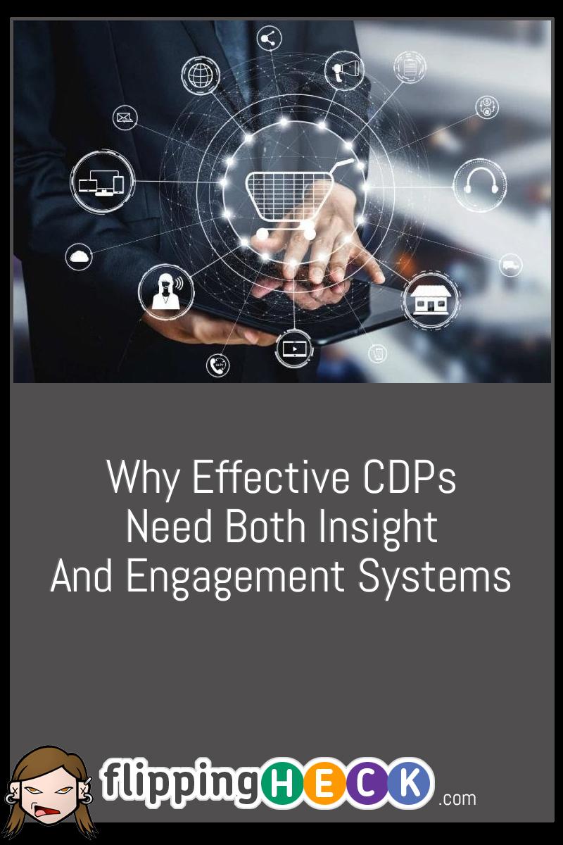 Why Effective CDPs Need Both Insight And Engagement Systems