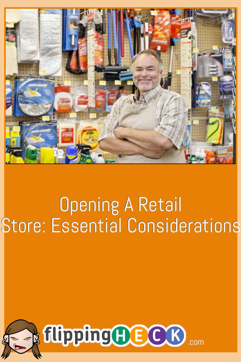 Opening A Retail Store: Essential Considerations