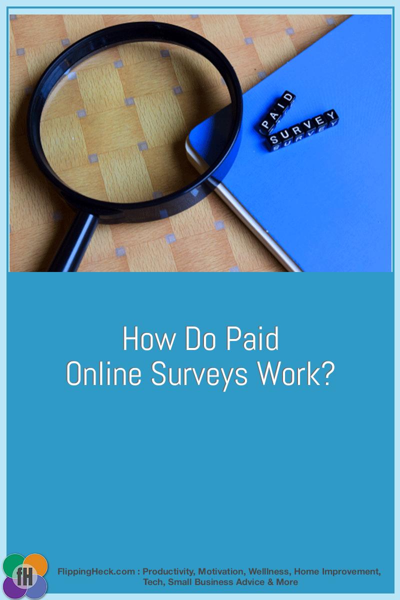 How Do Paid Online Surveys Work?