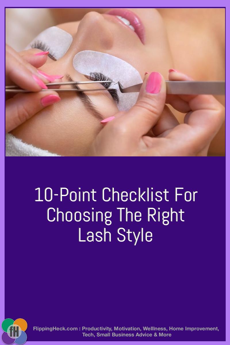 10-Point Checklist for Choosing the Right Lash Style
